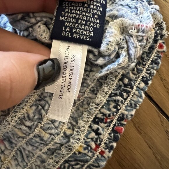 American Eagle‎ Womens Straps Cropped Tank Top Size Small Preppy Beach Summer - Picture 9 of 12